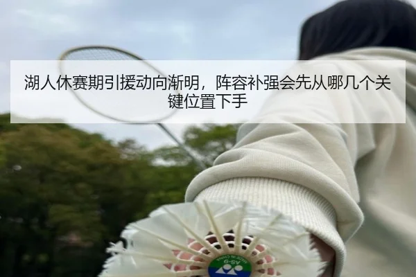 湖人休赛期引援动向渐明，阵容补强会先从哪几个关键位置下手（DouYu）